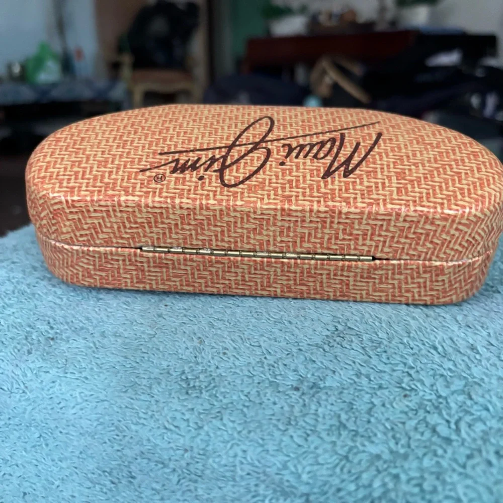 Maui Jim Tan Woven Sunglasses Case - Picture 9 of 9